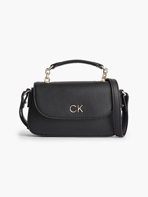 Calvin Klein USA Recycled Crossbody Womens Bag Black 1359780-YO